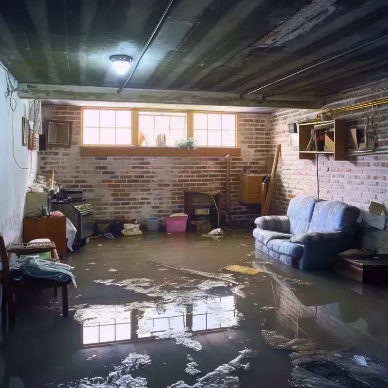 Flooded Basement Cleanup in Bluffton, IN